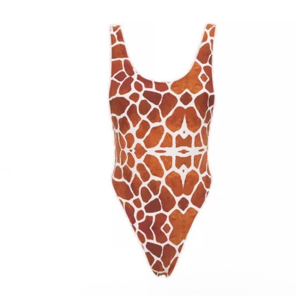 Free People | Reina Olga Giraffe Print Swimsuit